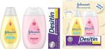 Johnson's Baby Care Essentials Gift Set, Baby Skincare Set with Body Wash & Shampoo, Body Lotion, & Zinc Oxide Diaper Rash Paste for Baby's Delicate Skin, Value Pack, Travel-Size, 3 Items - Image 2